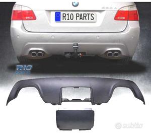 DIFFUSORE BMW E60 E61 03-10 LOOK M + TAPPO OO---OO
