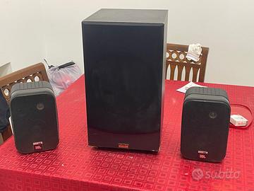 JBL Control 1 (Coppia) + Subwoofer Indiana Line