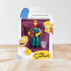 Simpson Action Figure Willie Il Giardiniere