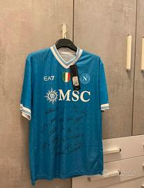 Maglia Napoli EA7 2025/26 firmata