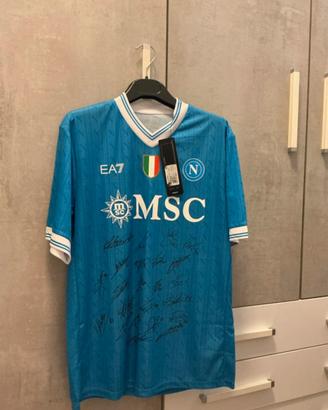 Maglia Napoli EA7 2025/26 firmata