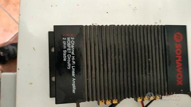 Amplificatore auto Sonavox e altro