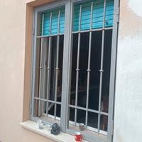 Cancello da finestra con serratura 