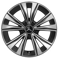 4 cerchi lega mercedes classe a b c cla r17 lt4731