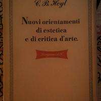 NUOVI ORIENTAMENTI DI ESTETICA E DI CRITICA D'ARTE