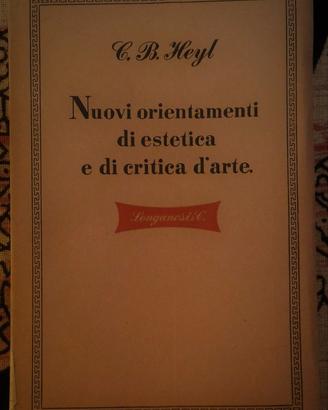 NUOVI ORIENTAMENTI DI ESTETICA E DI CRITICA D'ARTE