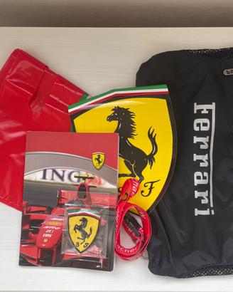 accessori cartoleria Ferrari