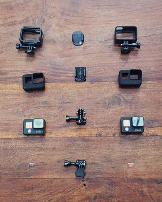 2x Gopro Hero 7 Black accessoriate