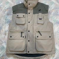 Gilet beige e verde uomo – Taglia M