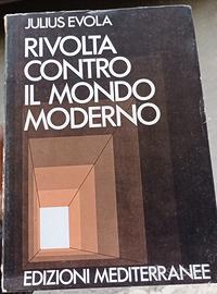 "Rivolta contro il mondo moderno"
