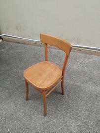 Sedie in legno anni  70