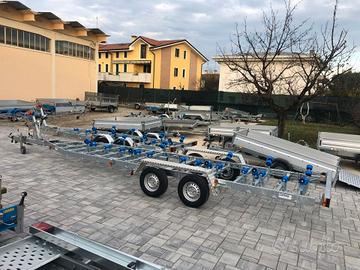 Rimorchio carrello per barca o gommone 3500Kg
