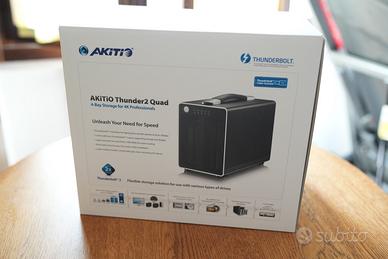 Akitio Thunder2 Quad Bay Thunderbolt 2 MAC APPLE