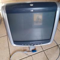 monitor HP CRT retro computer e games