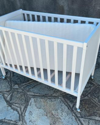 Lettino ikea sundvik con materasso