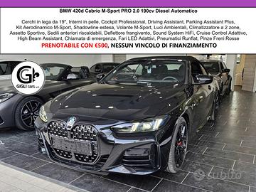 BMW Serie 4 Mhev 48v C.19" M-Sport PRO Cam Navi P