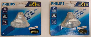 Faretti Philips halogeni 50 Watt.