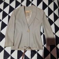 blazer  rocco e barocco in cachemire e lana Anni80