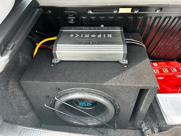 Impianto audio Hifonics ZEUS SPL+Hifonics Evolutio