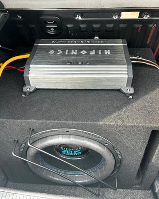 Impianto audio Hifonics ZEUS SPL+Hifonics Evolutio