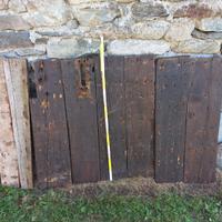 Tavole in legno di larice rosso