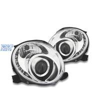 FARI FIAT 500 07-15 LUCE DIURNA TFL FONDO CROMATO