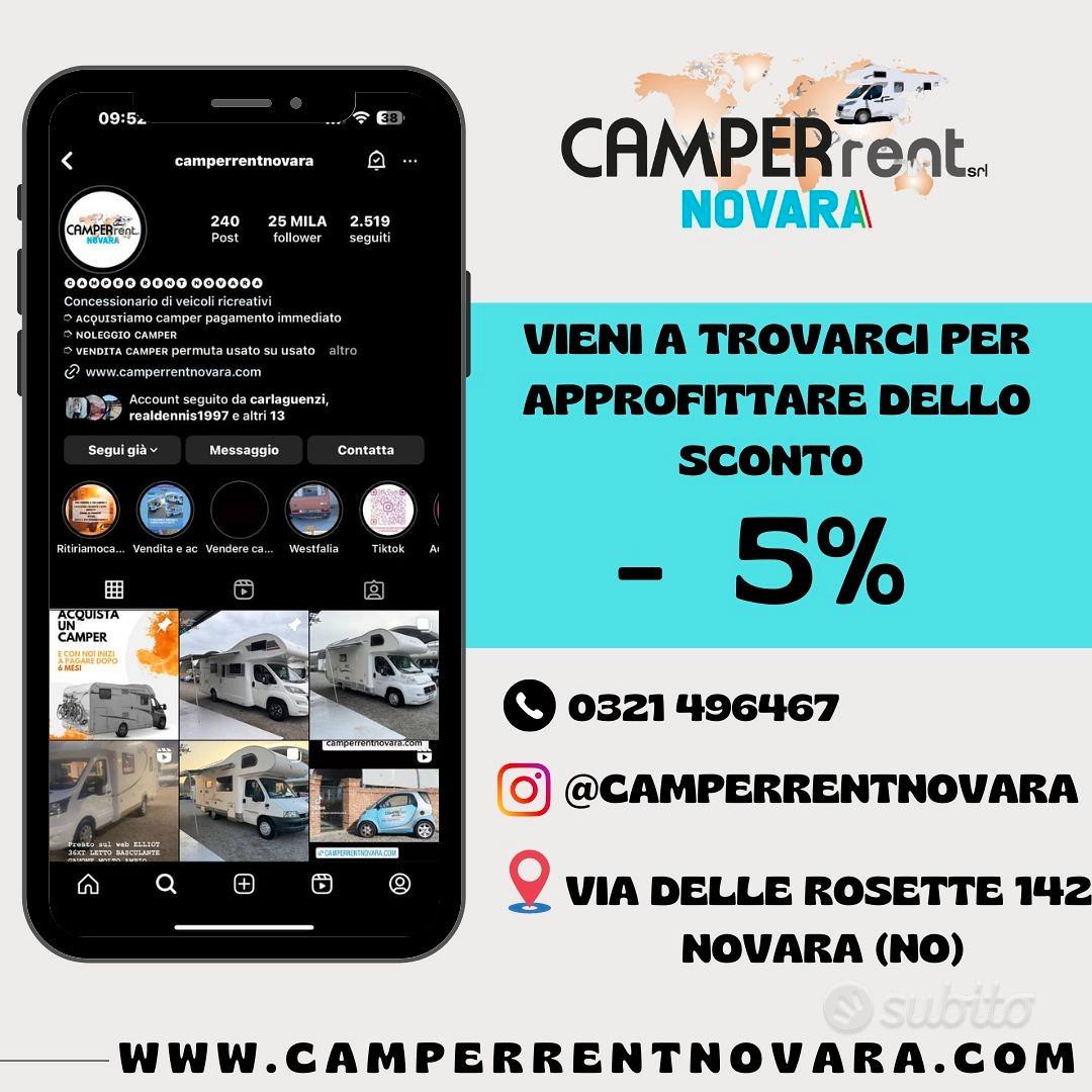 Subito Camper Rent Novara Nuova promozione alla camper rent