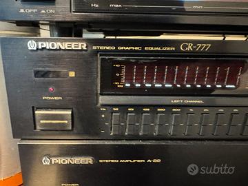 Pioneer amplificatore, equalizzatore ed espansore