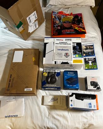 Set Streaming + PS5 1TB + 2 Giochi