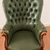 Poltrona vintage in pelle