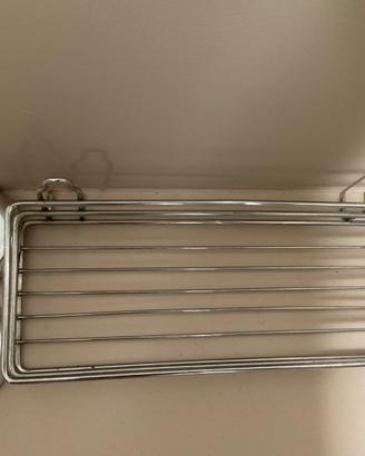 PORTAOGGETTI CROMATO DA DOCCIA O BAGNO A VENTOSE