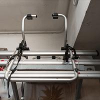 Portabici posteriore in alluminio