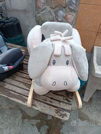Dondolino Peluche a forma di Asino