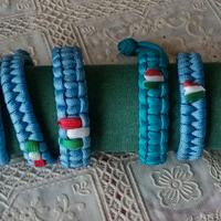 Bracciali fatti a mano-Passione azzurro Napoli