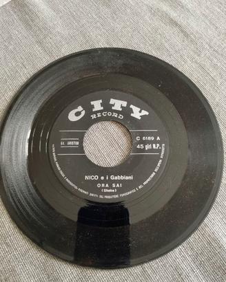 VINILE 45 GIRI - NICO E I GABBIANI