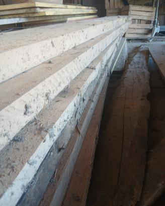 assi in legno 