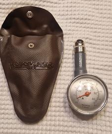 MotoMeter manometro vintage con custodia