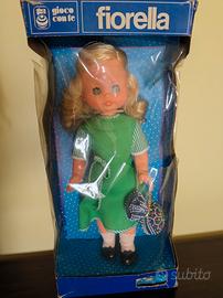 bambola Fiorella alta 40 cm furga anni 70