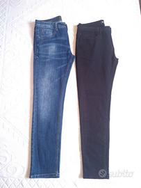 Lotto 2 Jeans Uomo Tg. 48 (IT) - Blu e Nero