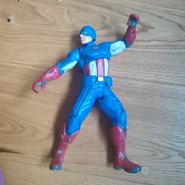 Action figure Marvel, spiderman, Batman, capitan