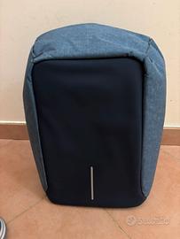Zaino notebook antifurto colore jeans