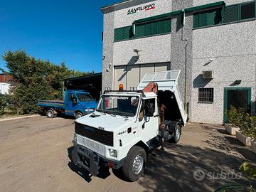 Bremach 4x4 Ribaltabile + Gru Ferrari + Lama