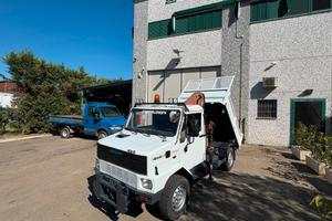 Bremach 4x4 Ribaltabile + Gru Ferrari + Lama
