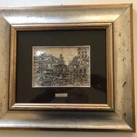 Roma Sparita: Piazza Barberini Argento 925