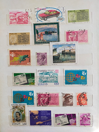 Filatelia francobolli misti 550 pezzi