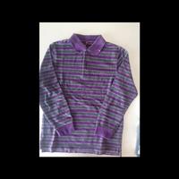 Polo SUN68 viola/grigio bimbo 10anni