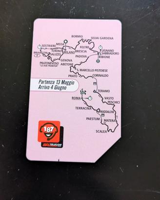 Scheda telefonica: 83° Giro D'Italia - 2000