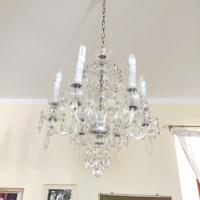 Lampadari cristallo di Boemia, anni 50