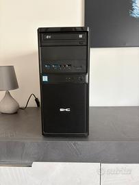 Pc desktop con monitor 24 ‘’ led Philips