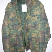Giaccone pesante US army M65 camo woodland - usato